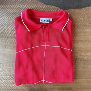 Vintage Light Weight Sheer Polo 70’s